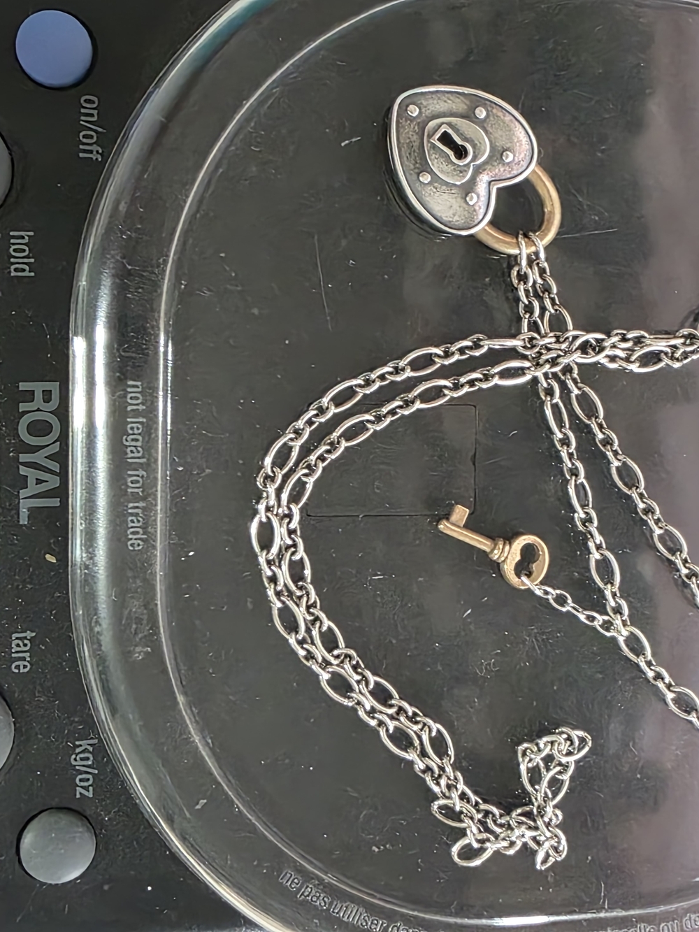 Retired James Avery Love Lock Necklace - Picture 8 of 9